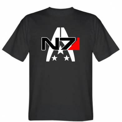 

Мужская футболка Stedman Mass Effect logo N7 XXL Черный