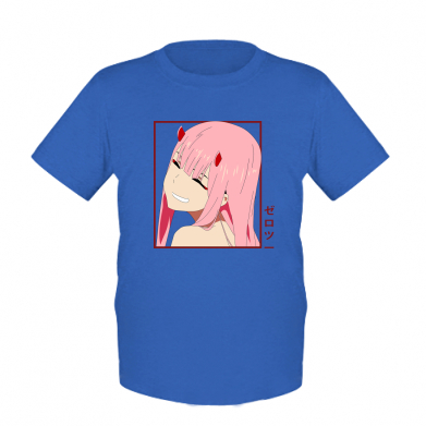

Детская футболка для мальчиков Stedman Zero Two Smile L Синий