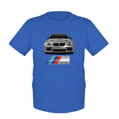 

Детская футболка для мальчиков Stedman BMW M Power Car M Синий