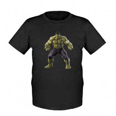 

Детская футболка для мальчиков Stedman Incredible Hulk M Черный