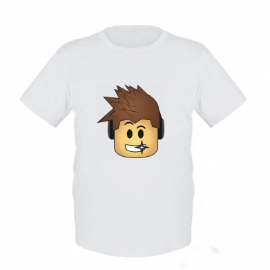 

Детская футболка для мальчиков Stedman Roblox head M Белый
