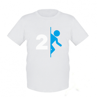 

Детская футболка для мальчиков Stedman Portal 2 logo XL Белый