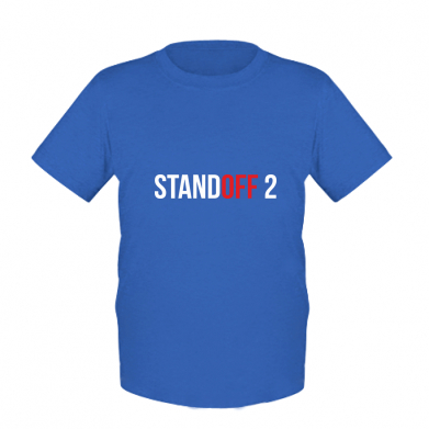 

Детская футболка для мальчиков Stedman Standoff 2 logo L Синий