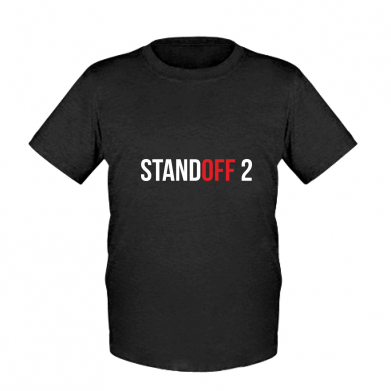 

Детская футболка для мальчиков Stedman Standoff 2 logo XS Черный