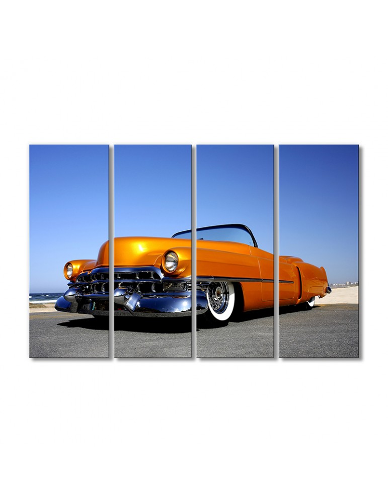 

Модульная картина Artel «1953 Кадиллак Эльдорадо перед авто» 4 модуля 70x105 см