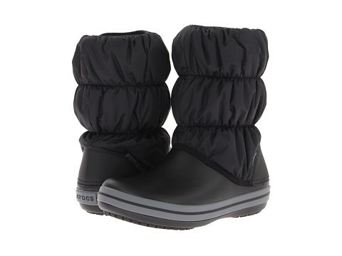 

Зимние сапоги Crocs winter puff boot W7 37-38 черные