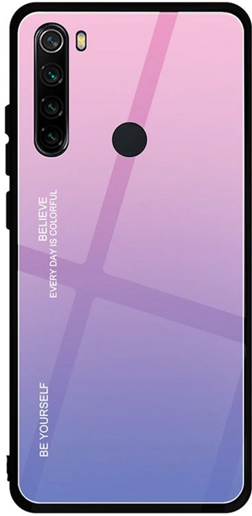 

Панель BeCover Gradient Glass для Xiaomi Redmi Note 8T Pink-Purple