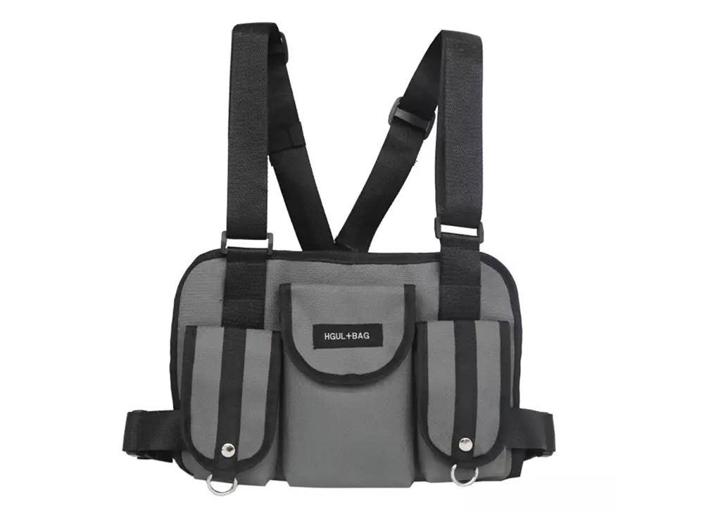 

Сумка Hgul Bag Нагрудная мужская Серый (1005-812-01)