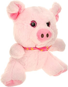 

Игрушка мягкая "Поросенок с платком" 16 см, розовый - Devilon (20-625782)