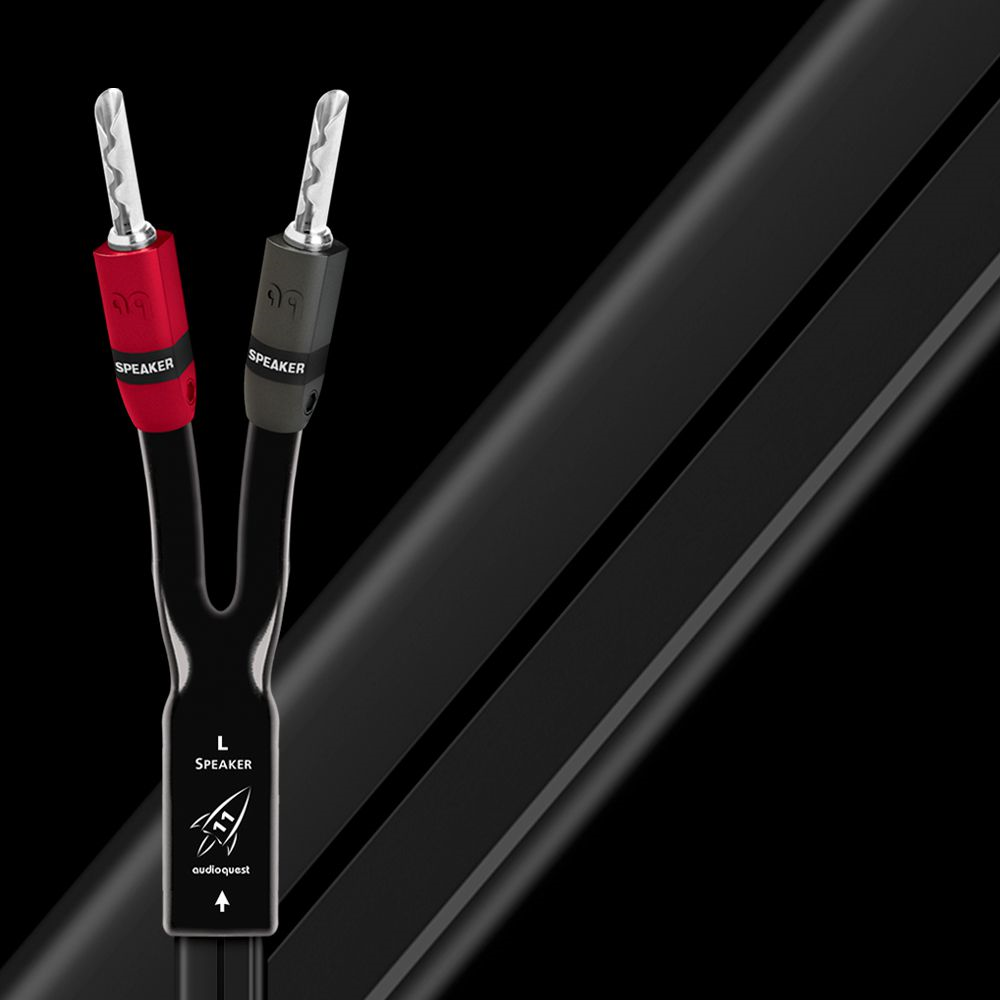 

Кабель AUDIOQUEST Pair 2.5m ROCKET 11 SBW SureGrip 300 Ban/G