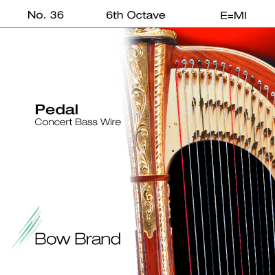 

Струна E6 для арфы Bow Brand Pedal Wires Tarnish Resistant PW-36E6T