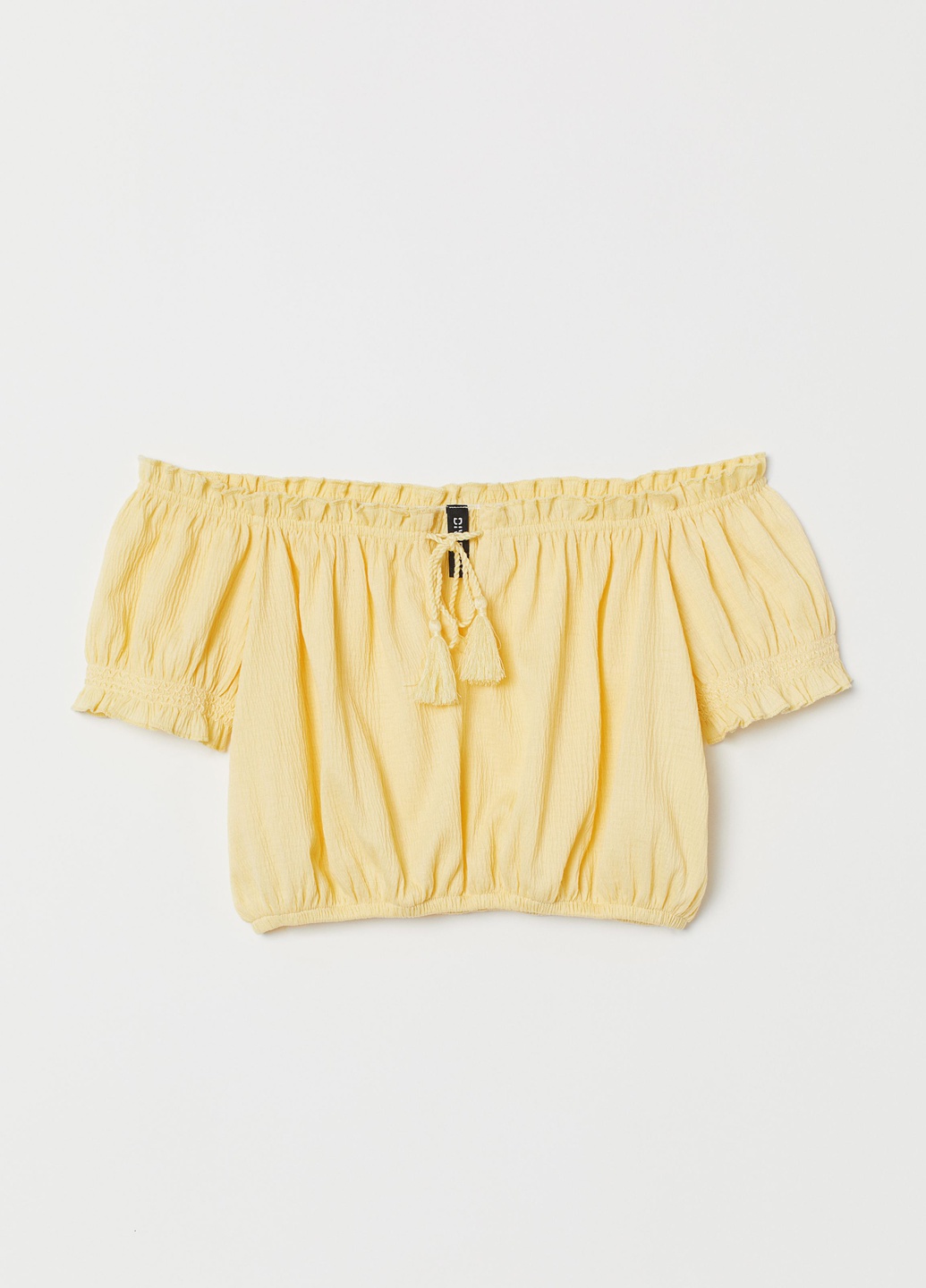 

Топ H&M  Желтый 0743568_ж_01, Топ H&M L Желтый 0743568_ж_01