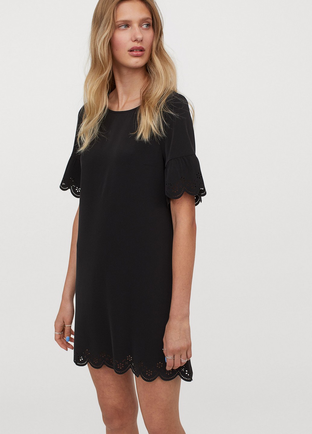

Платье H&M  черный 203870345, Платье H&M 48 черный 203870345