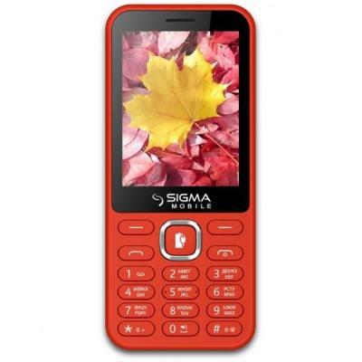 

Мобильный телефон Sigma X-style 31 Power Red (K196062-01)