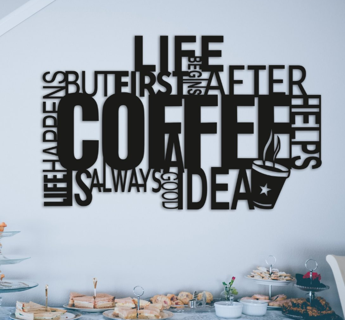 

Картина из дерева DecArt Coffee Good 75x75 см