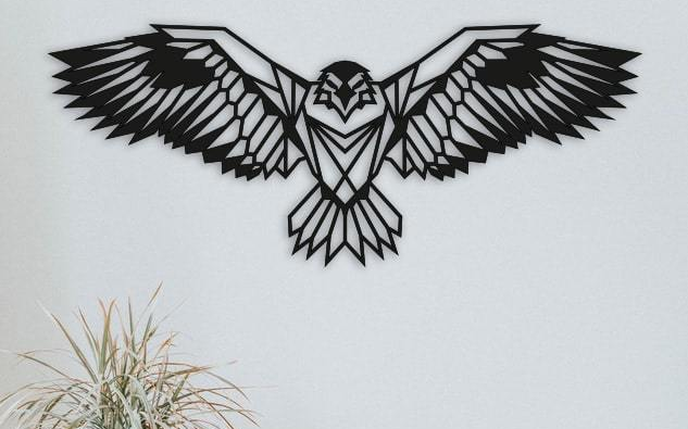 

Картина из дерева DecArt Eagle 150x60 см