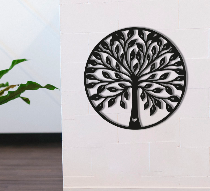 

Картина из дерева DecArt Round Tree 50x50 см