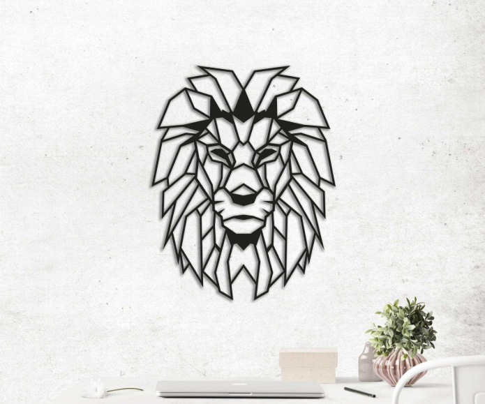 

Картина из дерева DecArt Lion 51x40 см