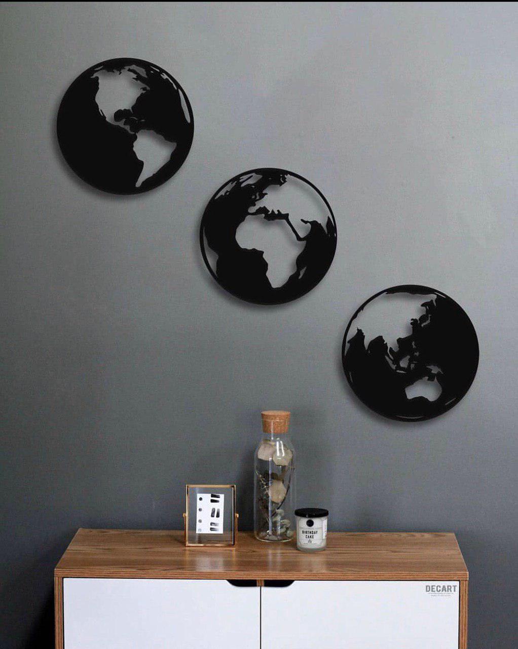 

Картина из дерева DECART Planets из 3 планет 70x70 см