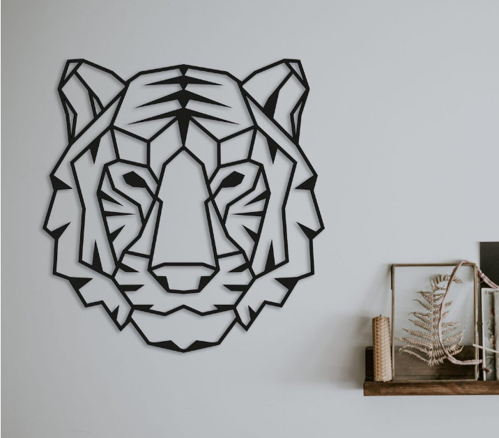 

Картина из дерева DecArt Tiger 42x40 см