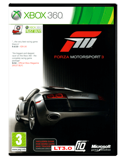 

Игра Forza Motorsport 3 Русская Озвучка LT3.0 Xbox 360 Новое
