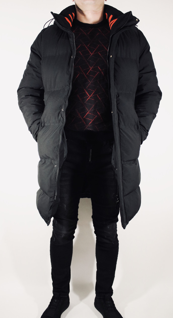 

Куртка зимняя Y.L.Z 1909  Black, Куртка зимняя Y.L.Z 1909 3XL Black