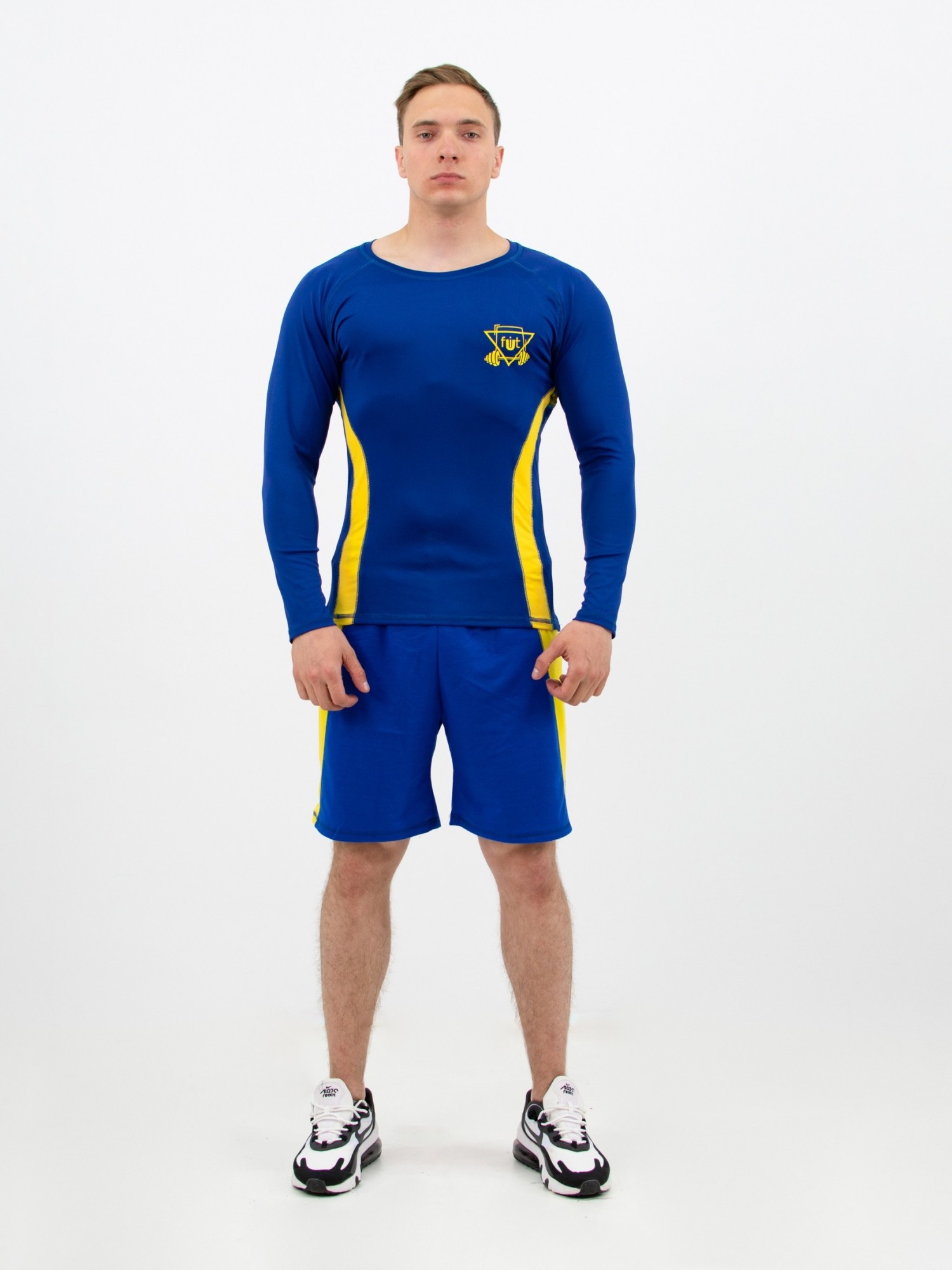 

Мужской спортивный комплект(Рашгард+шорты) fitU Rush UA 1.0  Синий, Мужской спортивный комплект(Рашгард+шорты) fitU Rush UA 1.0 M Синий