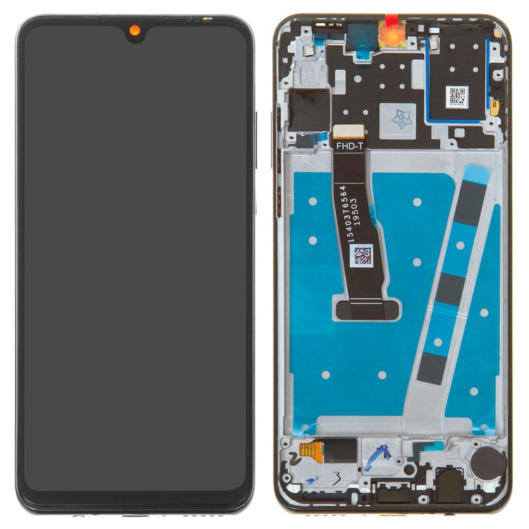 

Дисплей для Huawei P30 Lite / Nova 4e (2019) с сенсором черный и рамкой