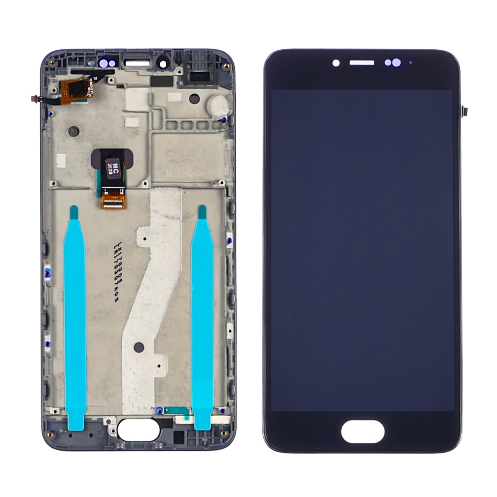 

Дисплей для Meizu M3 Note (версия L681h) с сенсором черный и рамкой