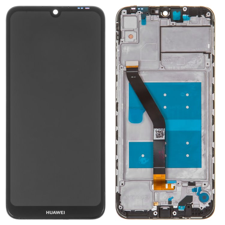 

Дисплей для Huawei Y6 (2019) / Honor 8A / Y6 Pro 2019 / Y6 Prime 2019 с сенсором черный и рамкой
