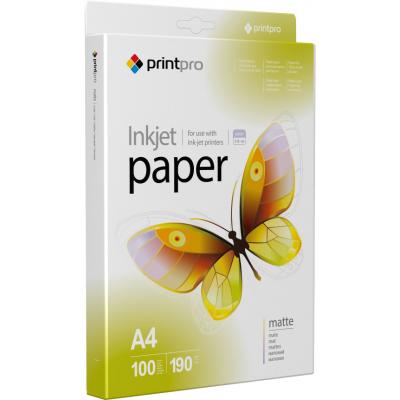 

Бумага PrintPro A4 Matt 190г, 50ст. (PME190050A4)