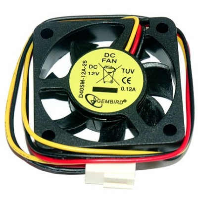 

Вентилятор 40x40x10mm DC fan sleeve bearing 7см провод