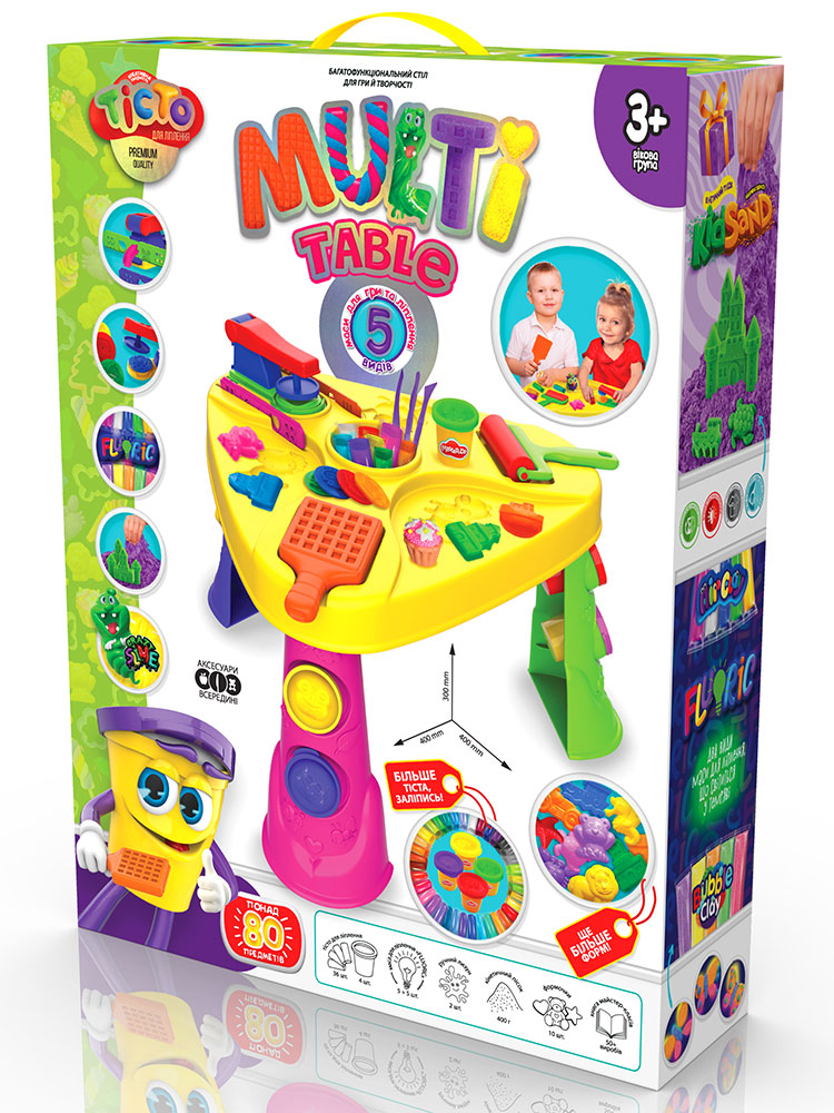 

Большой набор для творчества "Multi Table" (укр) DANKO TOYS (MTB-01-01U)