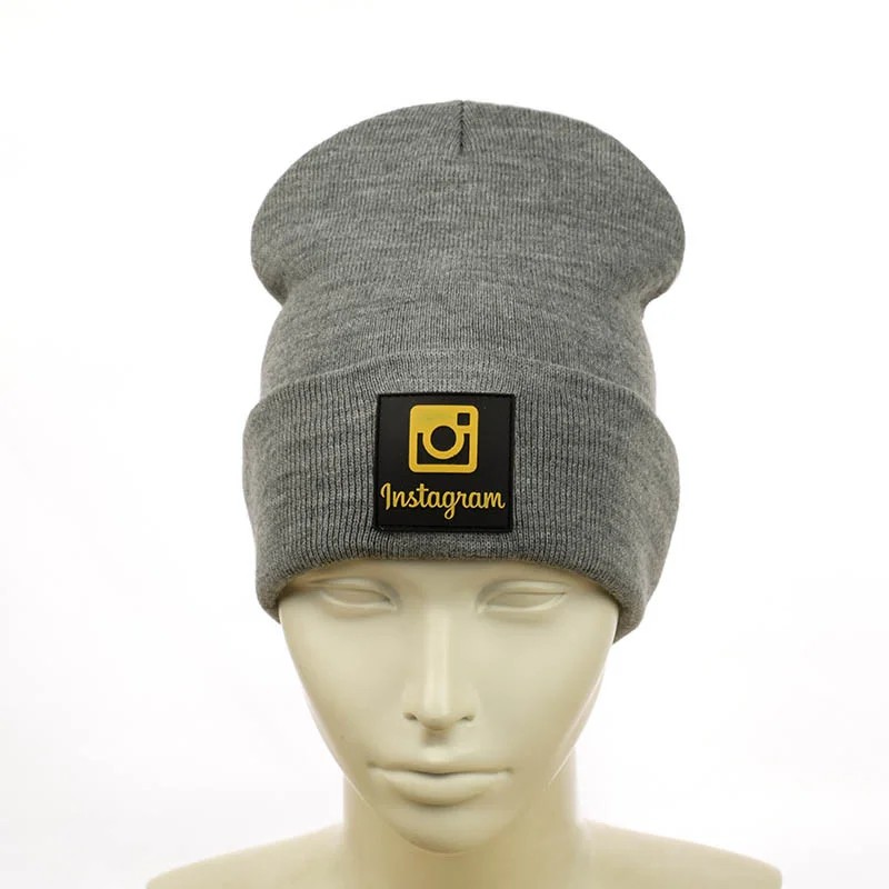 

Шапка Instagram (Инстаграм) STD Ukraine с патчем  Серый, Шапка Instagram (Инстаграм) STD Ukraine с патчем One Size Серый