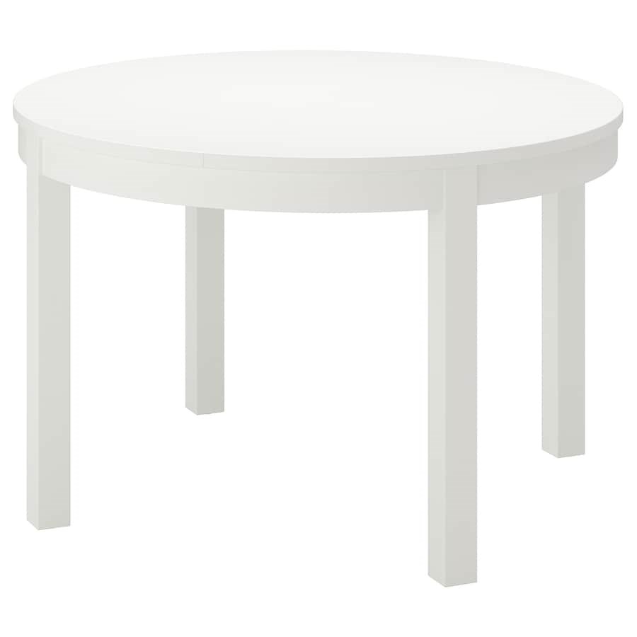

Розкладний стіл IKEA BJURSTA 115/166 см білий (902.047.43)