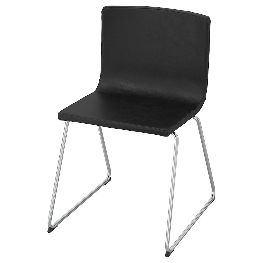 

Стілець IKEA BERNHARD хром / Mjuk темно-коричневий (201.638.02)