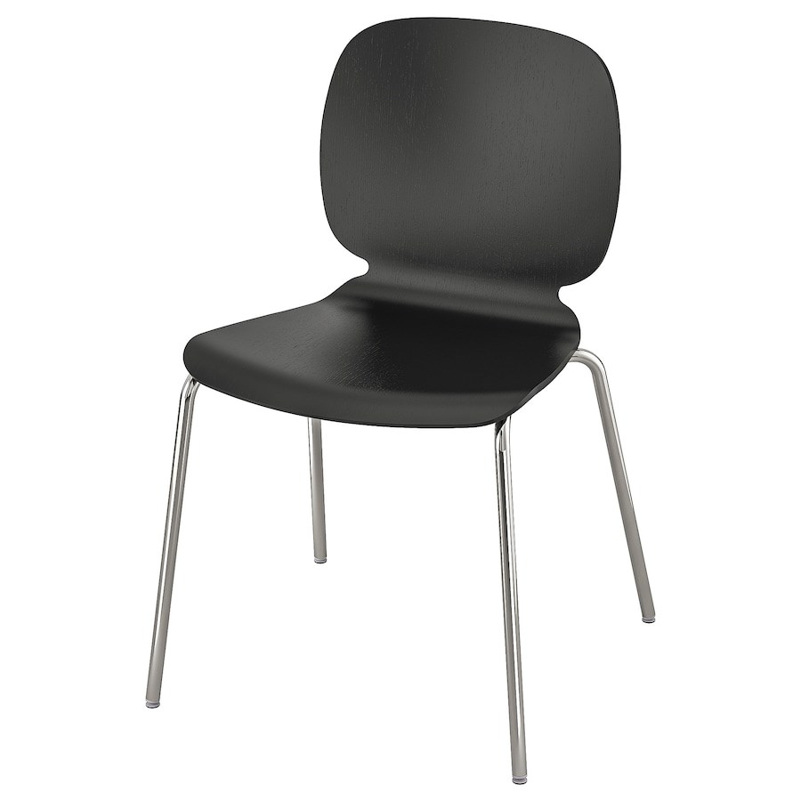 

Стілець IKEA SVENBERTIL чорний / хромований (691.976.93)