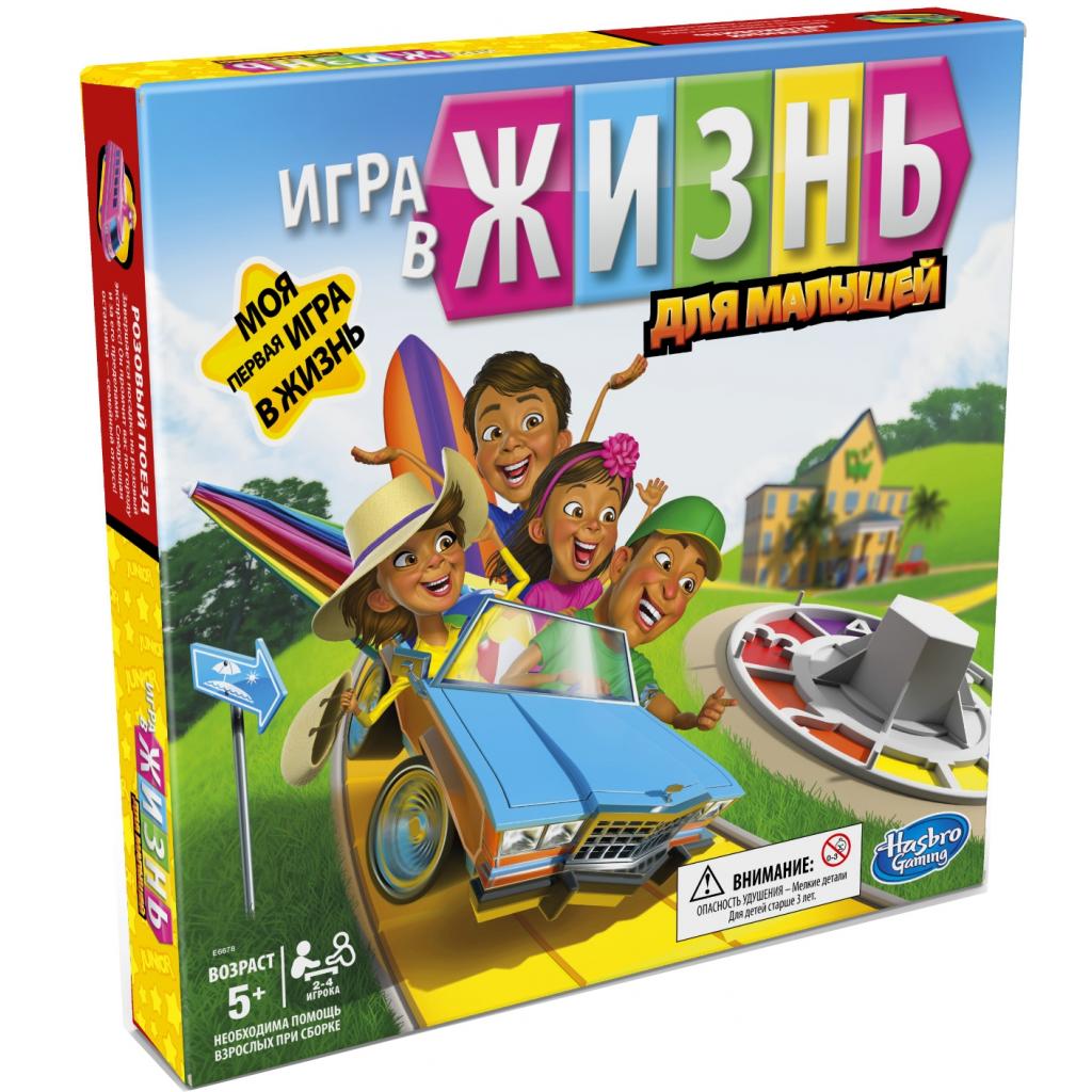 

Настольная игра Hasbro Игра в жизнь Джуниор (E6678) (E6678)