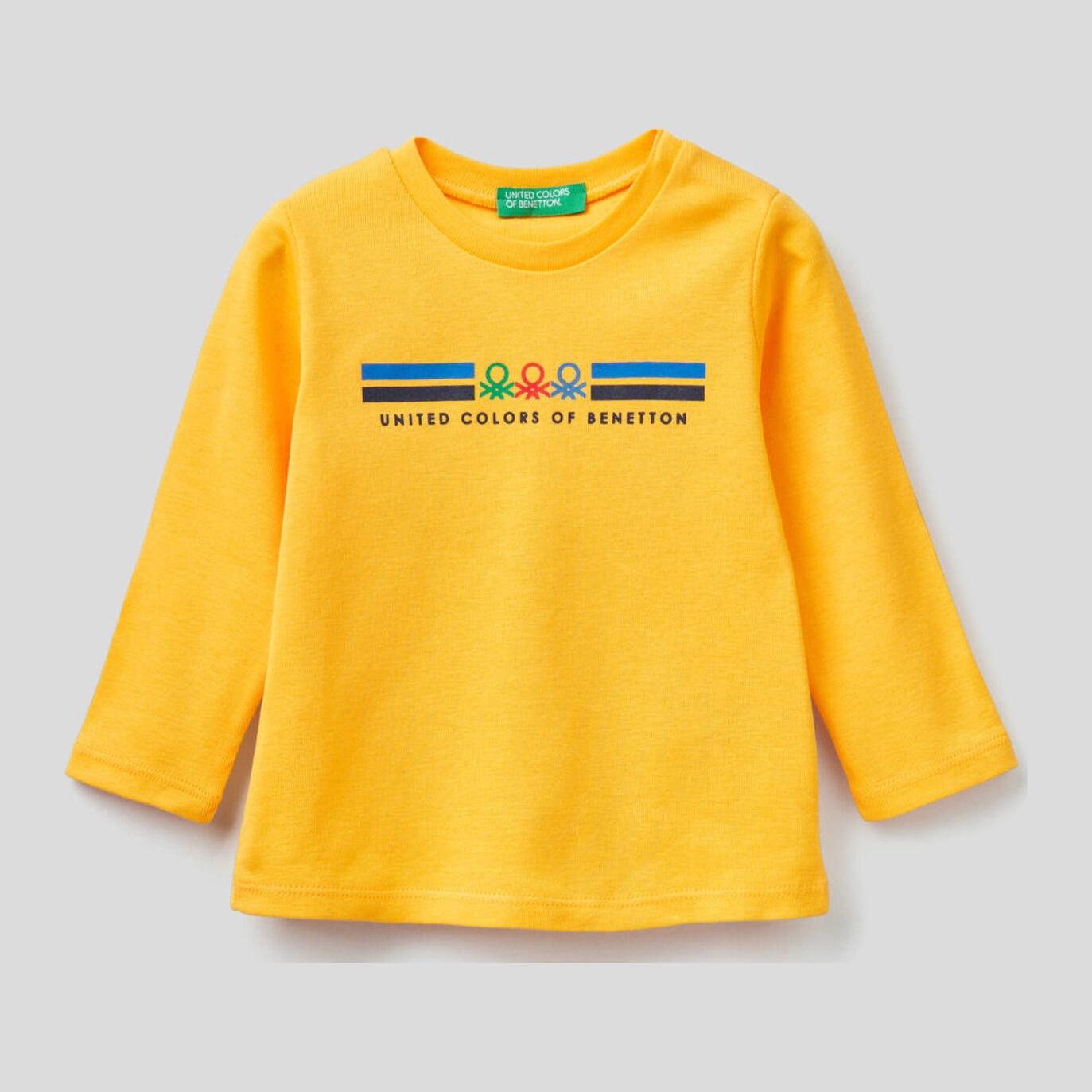 

Футболка с длинными рукавами United Colors of Benetton 3I9WC15BU.P-0T5 82 см