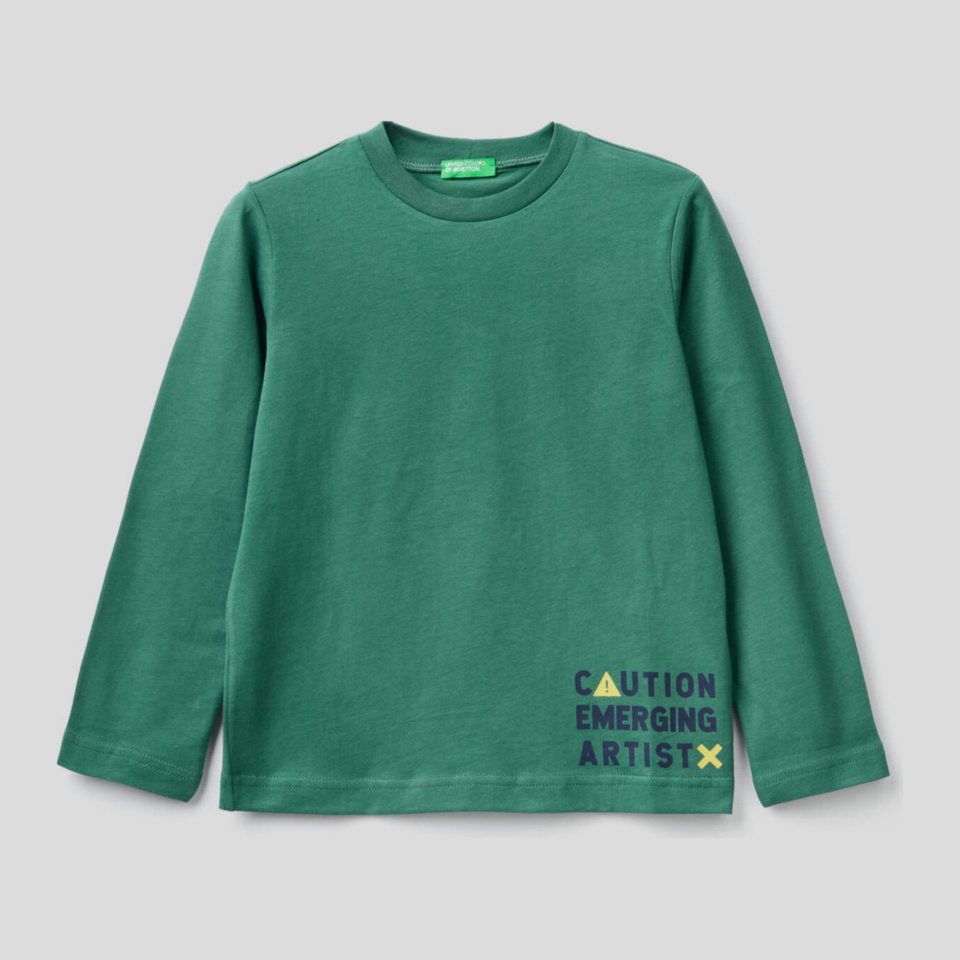 

Футболка с длинными рукавами United Colors of Benetton 3VR5C15B2.G-1N0 170 см KL