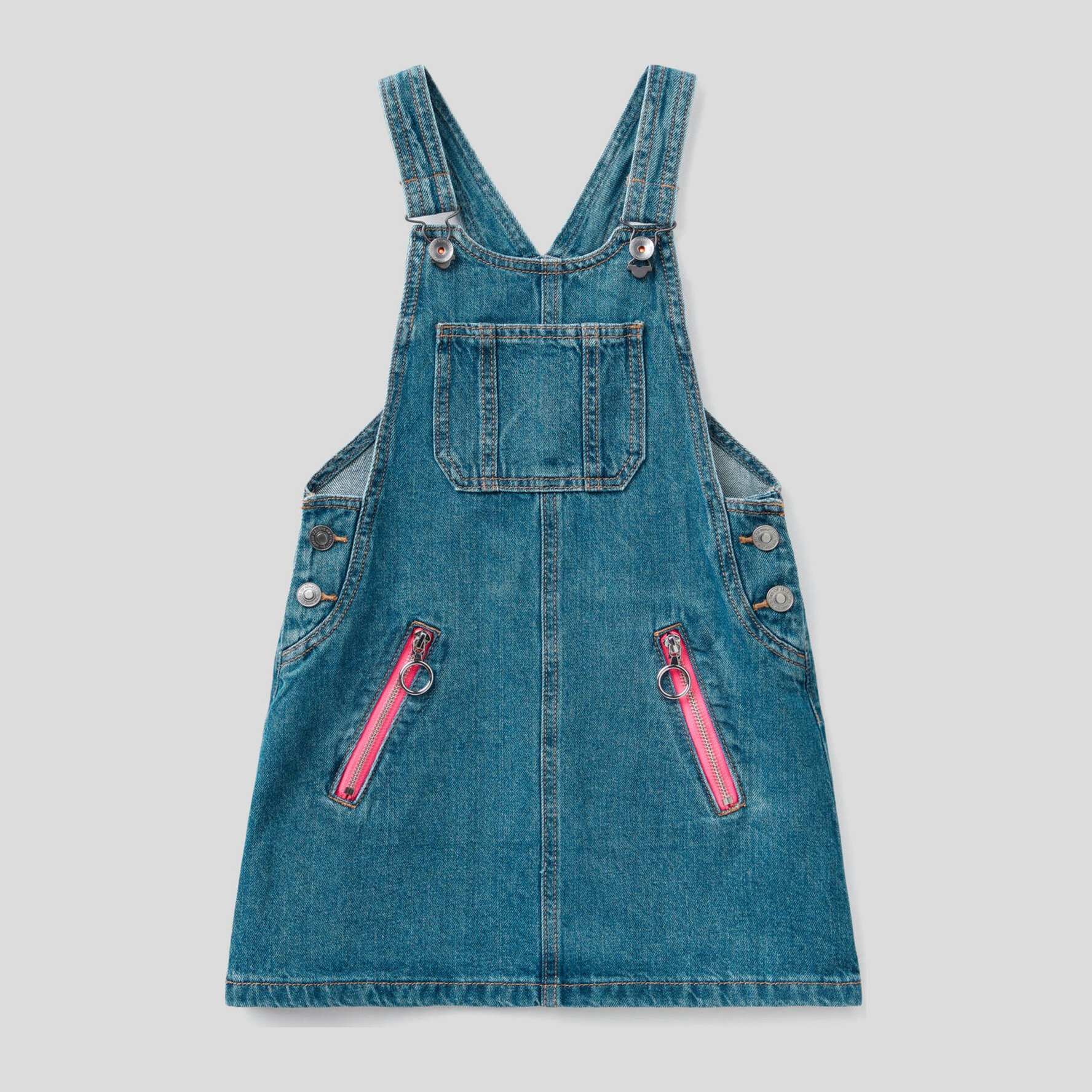 

Сарафан джинсовый United Colors of Benetton 4DW2583V0.G-901 140 см L
