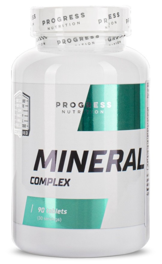 

Минералы Progress Nutrition Mineral Complex 90 tablets