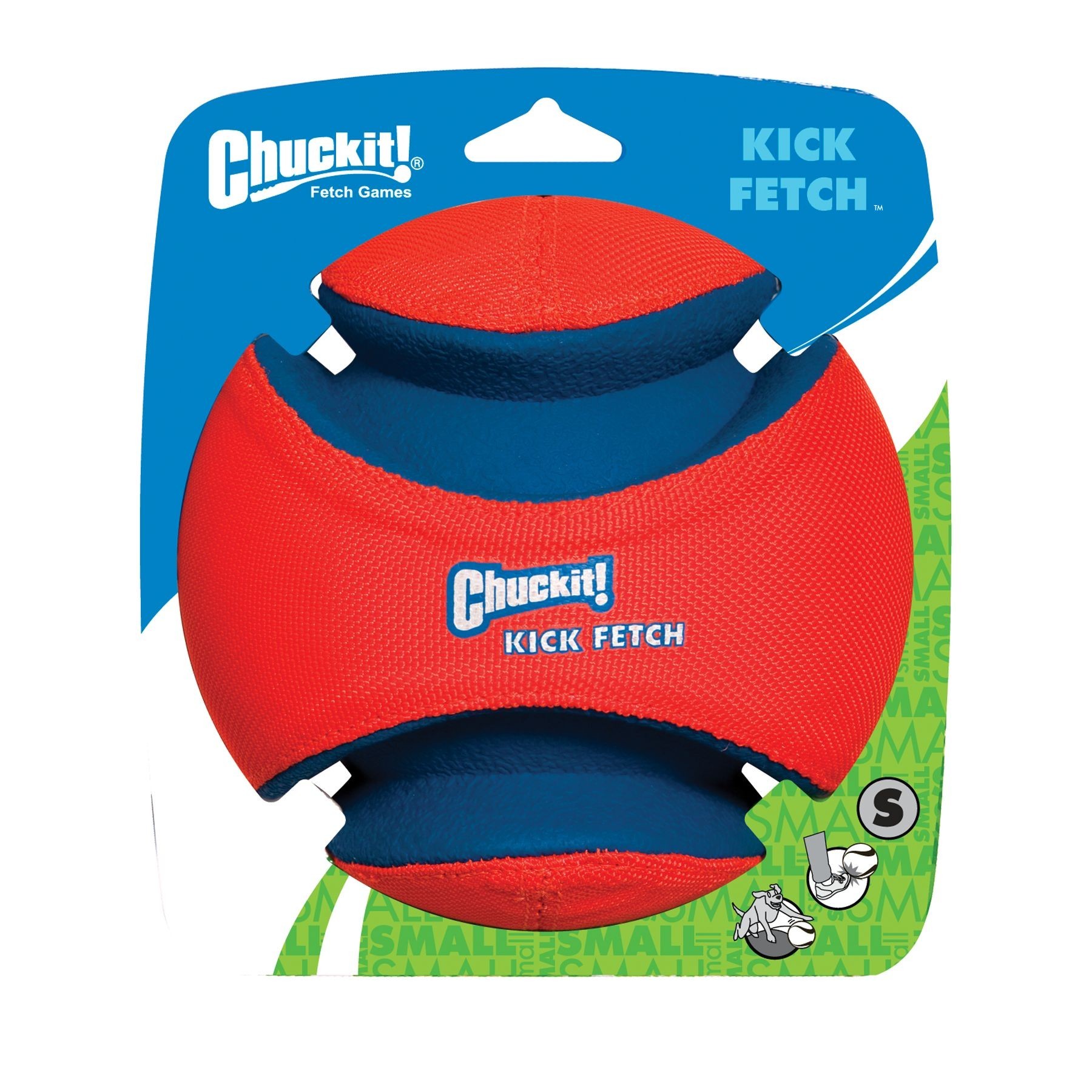 

Большой мяч для собак Chuckit kick fetch S (14см)