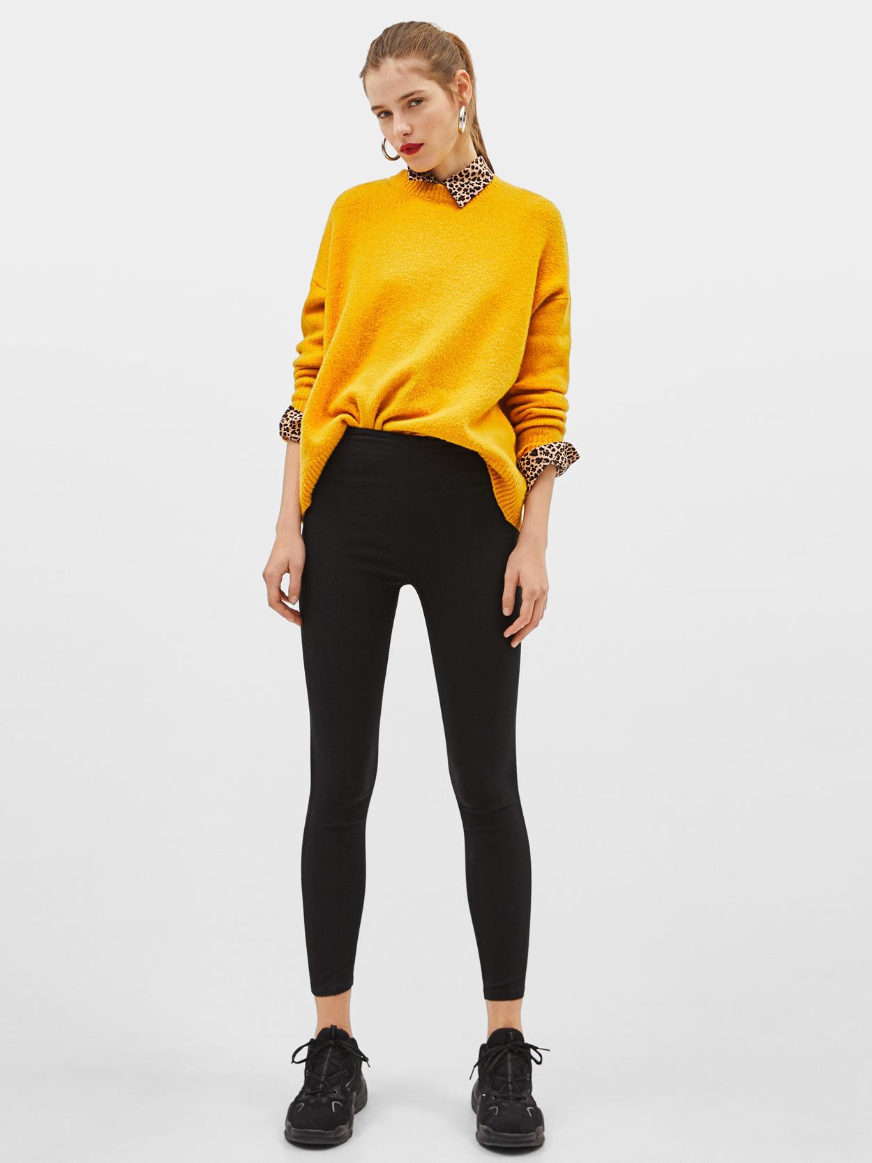 

Леггинсы Bershka 0058/168/800-AAAD L Черные
