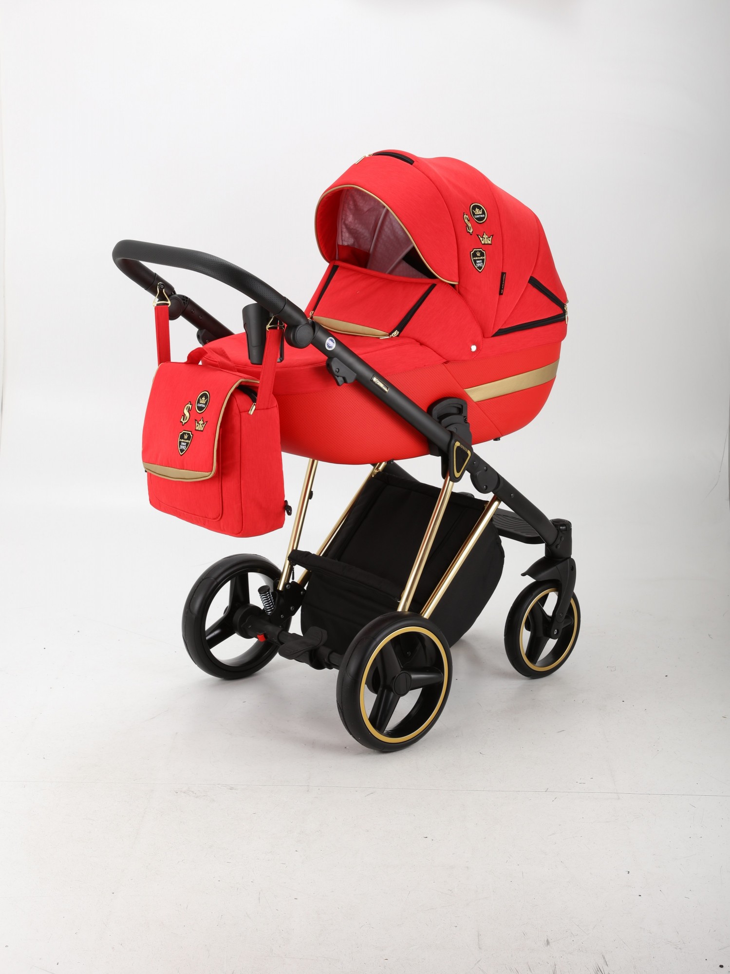 

Коляска Adamex CortinaSport CS-473 2 в 1 Красный