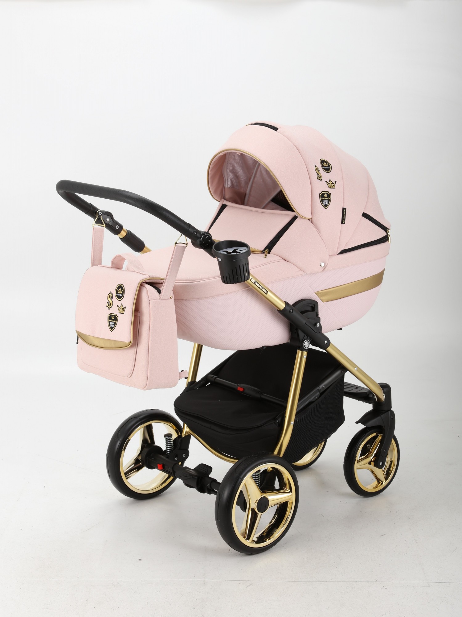 

Коляска Adamex Cortina Pro CP-479 2 в 1 Розовый