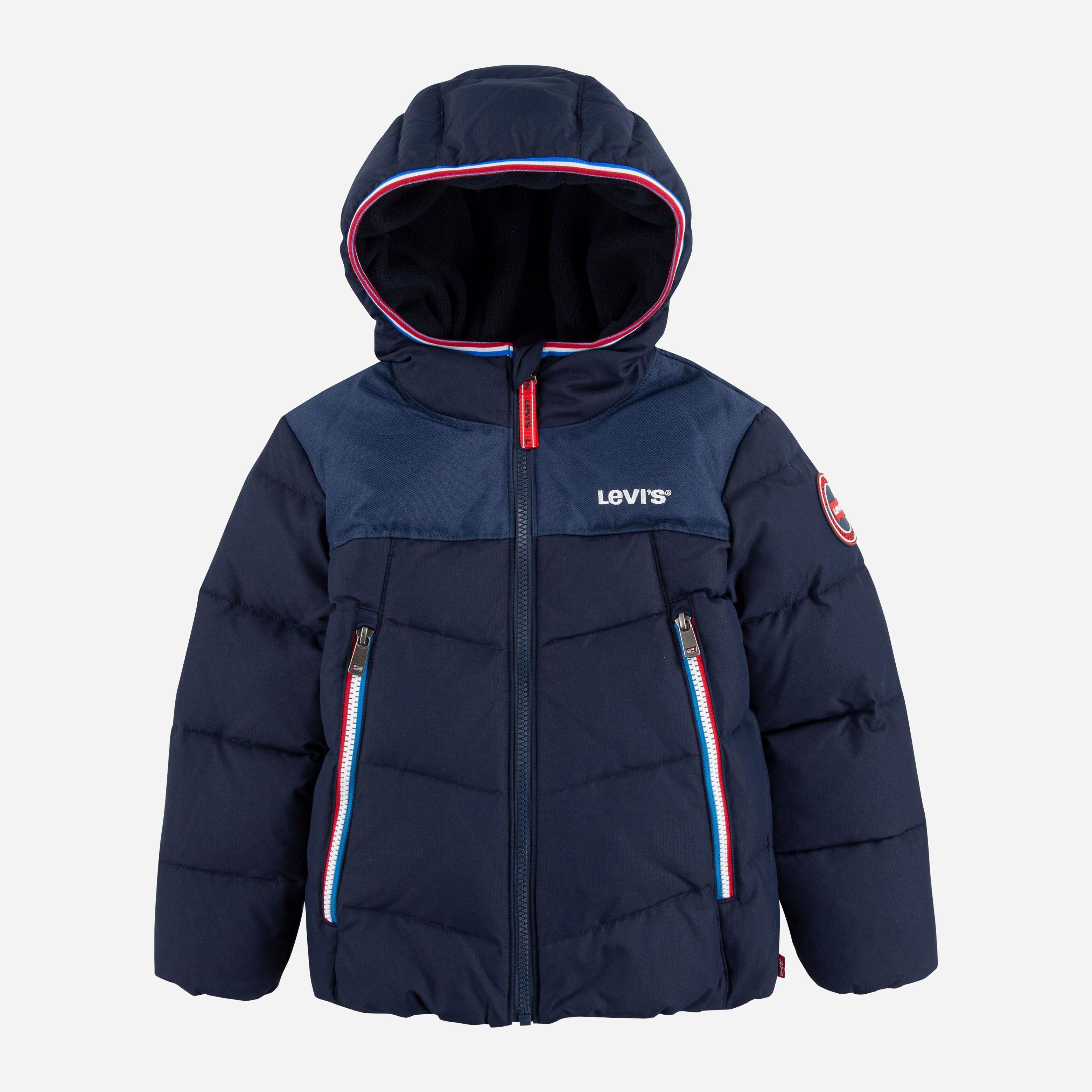 

Куртка детская Levi's Lvb Mix Media Puffer 8ED553-C8D 128 см Синяя