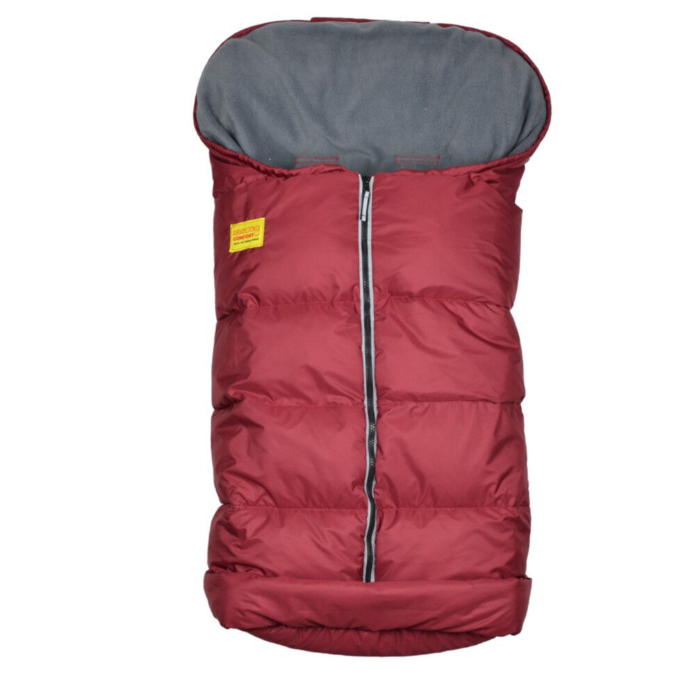 

Пуховый конверт Kinder Comfort Zart Bordeaux бордовый, размер 56-92