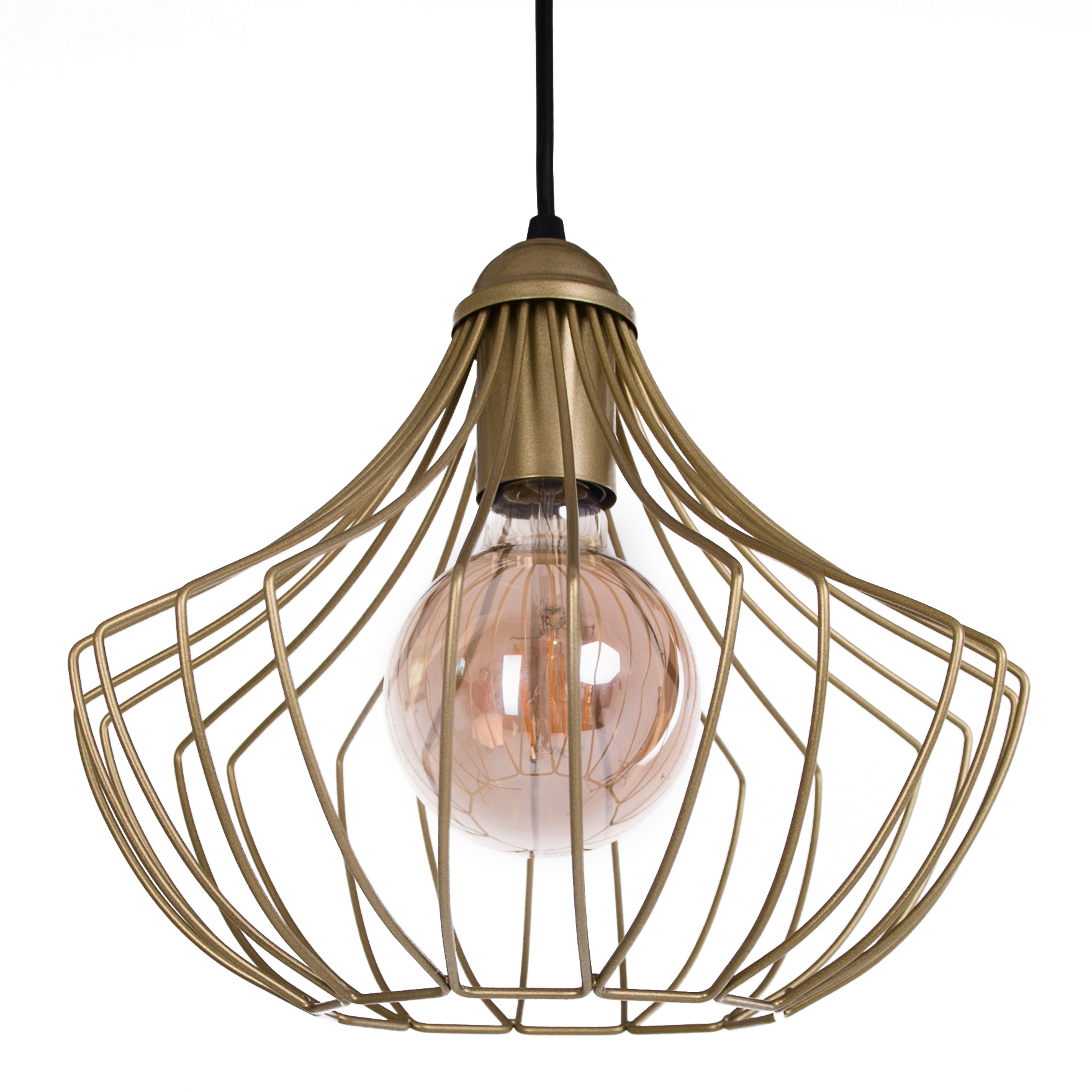 

Потолочный подвесной светильник Atma Light серии Spinne P290 Gold