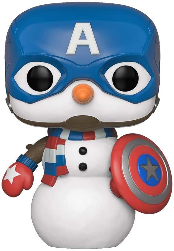 

Коллекционная фигурка Funko POP! Bobble: Marvel: Holiday: Capt America 43335
